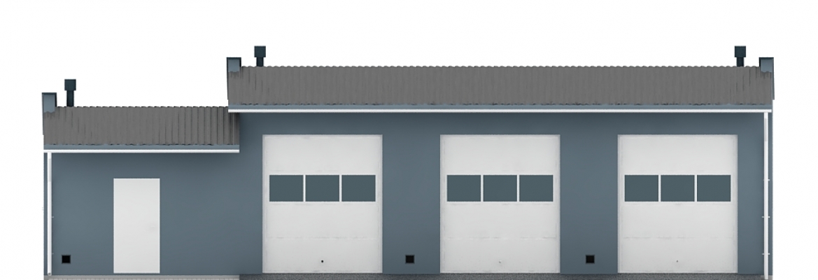 G56 - Budynek garażowy z pom. gospodarczym