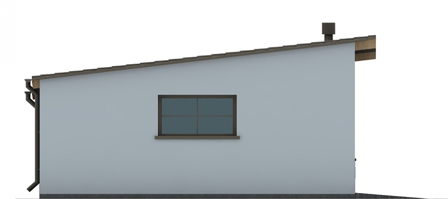 G82 - Budynek garażowy z wiatą