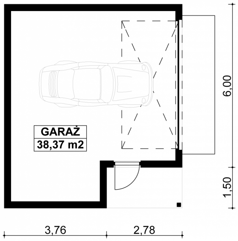 G91 - Budynek garażowy